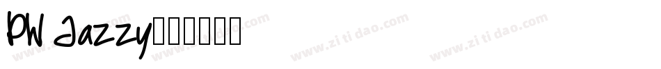PW Jazzy字体转换